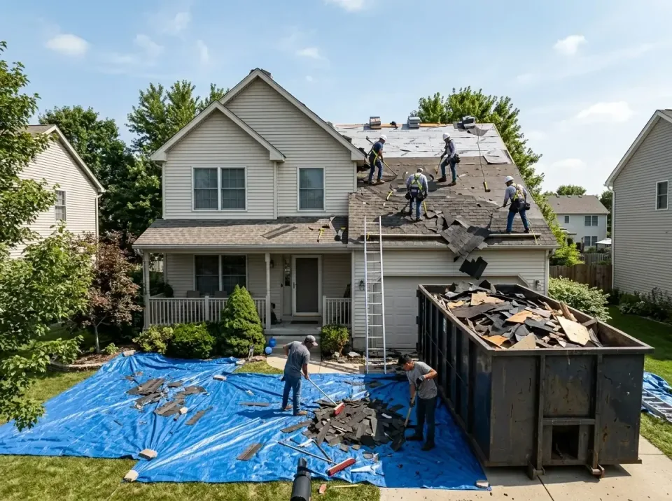 roof-replacement-debris-remova-004 — frequently asked questions, Cheapest Dumpster Rentals in Visalia, CA